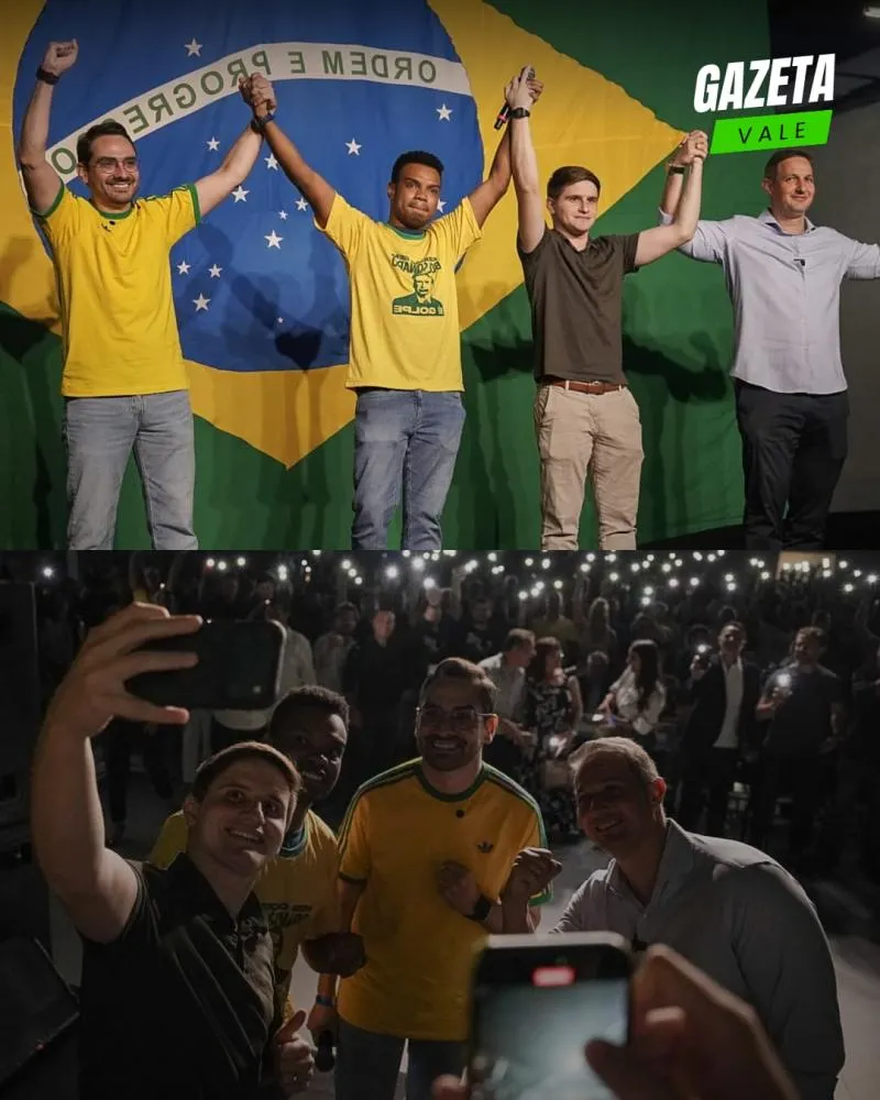 Em evento com Derrite, Pavanato lança Thomaz como pré-candidato a deputado estadual