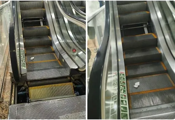 Criança fica ferida após acidente em escada rolante do shopping Busca Busca
