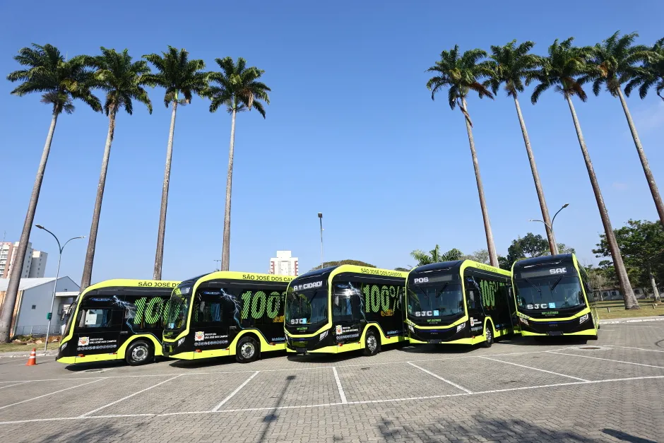 Prefeitura de São José dos Campos adia entrega de ônibus elétricos para 2027